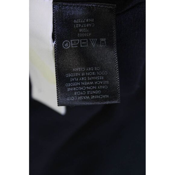 Ann Taylor Womens Scoop Neck Sleeveless Tank Blouse Black Size M - Picture 6 of 6